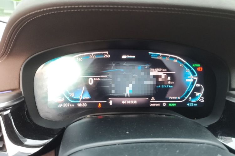 Used BMW 5 Series New Energy 2020 Mileage Upgrade Version 530Le Luxury Package Instrument Cluster