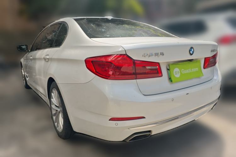 Used BMW 5 Series New Energy 2020 Mileage Upgrade Version 530Le Luxury Package Rear Left 45 Deg