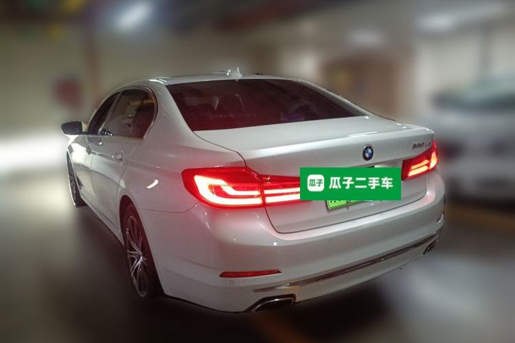 Used BMW 5 Series New Energy 2020 Mileage Upgrade Version 530Le Luxury Package Rear Left 45 Deg