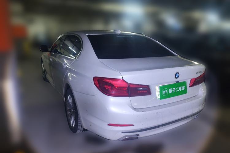 Used BMW 5 Series New Energy 2020 Mileage Upgrade Version 530Le Luxury Package Rear Left 45 Deg