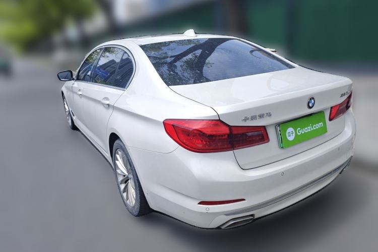Used BMW 5 Series New Energy 2020 Mileage Upgrade Version 530Le Luxury Package Rear Left 45 Deg