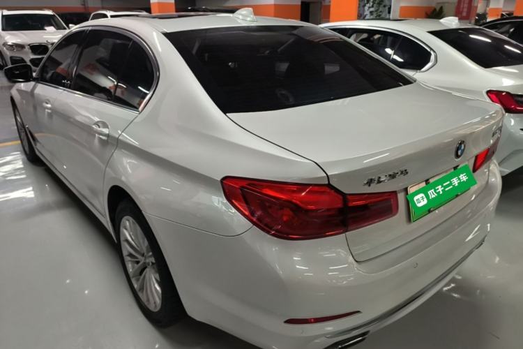 Used BMW 5 Series New Energy 2020 Mileage Upgrade Version 530Le Pioneer Edition Rear Left 45 Deg
