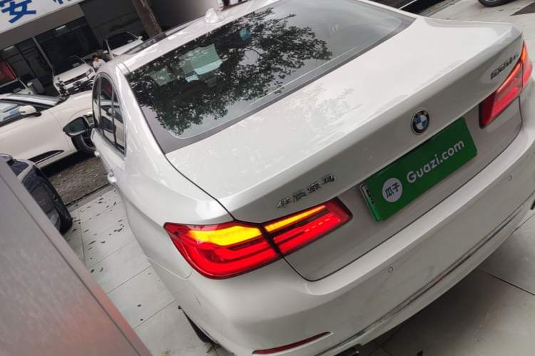 Used BMW 5 Series New Energy 2020 530Le Luxury Package Rear Left 45 Deg