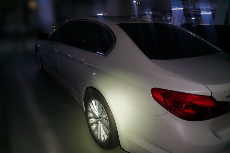 Used BMW 5 Series New Energy 2020 Mileage Upgrade Version 530Le Luxury Package Rear Left 45 Deg