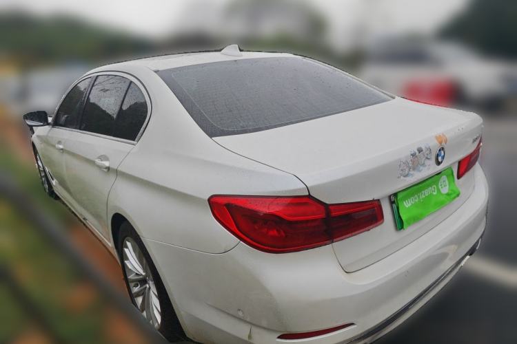 Used BMW 5 Series New Energy 2020 Mileage Upgrade Version 530Le Luxury Package Rear Left 45 Deg