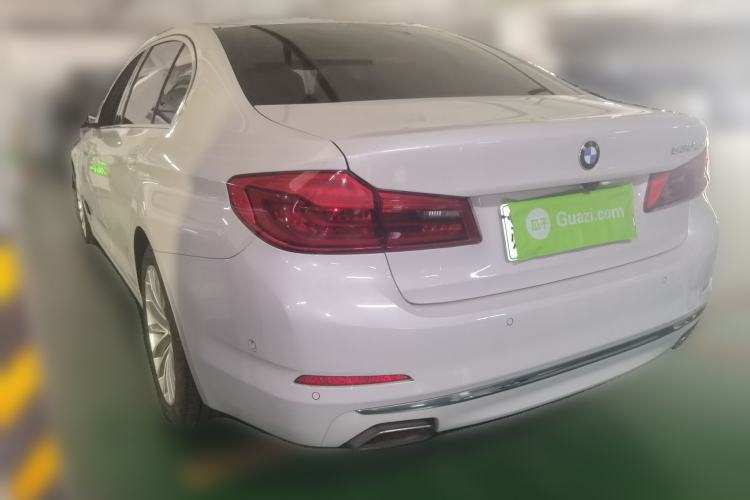 Used BMW 5 Series New Energy 2020 Mileage Upgrade Version 530Le Luxury Package Rear Left 45 Deg