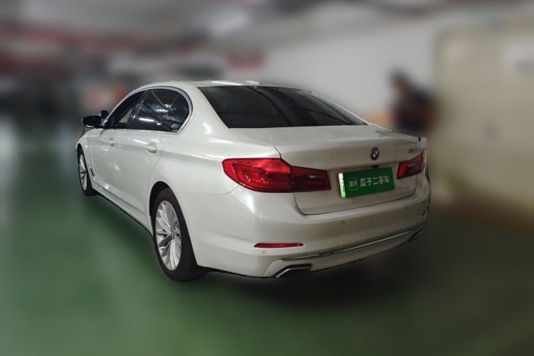 Used BMW 5 Series New Energy 2020 Mileage Upgrade Version 530Le Luxury Package Rear Left 45 Deg