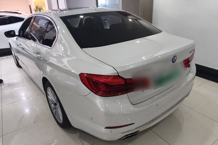 Used BMW 5 Series New Energy 2020 530Le Luxury Package Rear Left 45 Deg