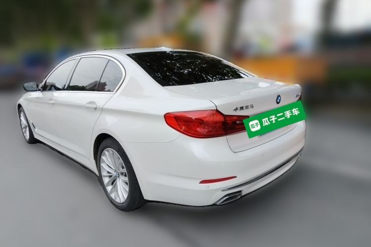 Used BMW 5 Series New Energy 2020 Mileage Upgrade Version 530Le Luxury Package Rear Left 45 Deg