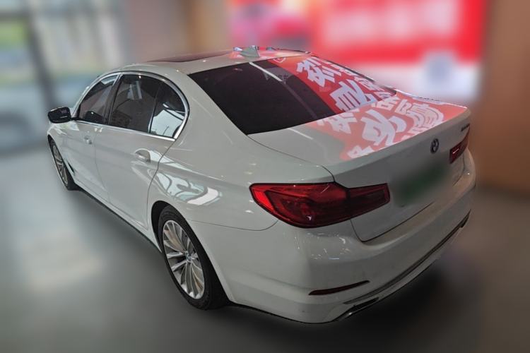 Used BMW 5 Series New Energy 2020 Mileage Upgrade Version 530Le Luxury Package Rear Left 45 Deg