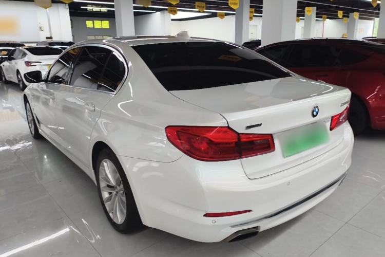 Used BMW 5 Series New Energy 2020 530Le Luxury Package Rear Left 45 Deg