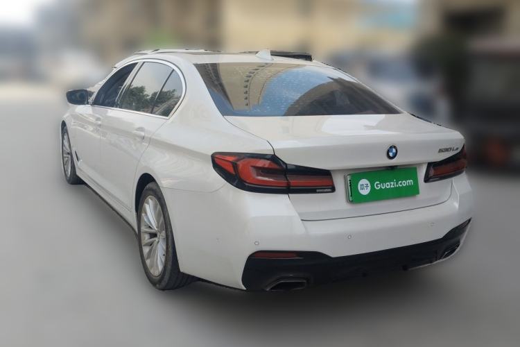 Used BMW 5 Series New Energy 2020 530Le Pioneer Edition Rear Left 45 Deg