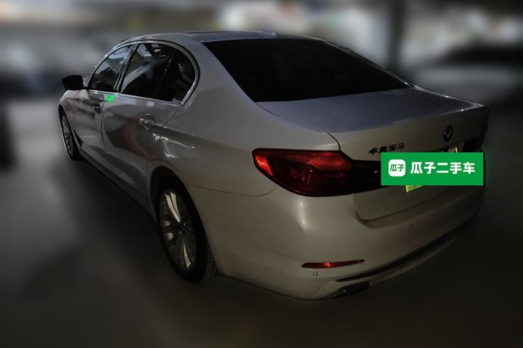 Used BMW 5 Series New Energy 2020 Mileage Upgrade Version 530Le Luxury Package Rear Left 45 Deg