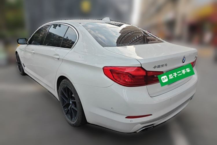 Used BMW 5 Series New Energy 2020 Mileage Upgrade Version 530Le Luxury Package Rear Left 45 Deg