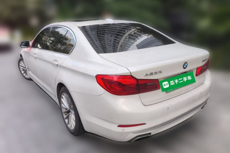 Used BMW 5 Series New Energy 2020 Mileage Upgrade Version 530Le Luxury Package Rear Left 45 Deg