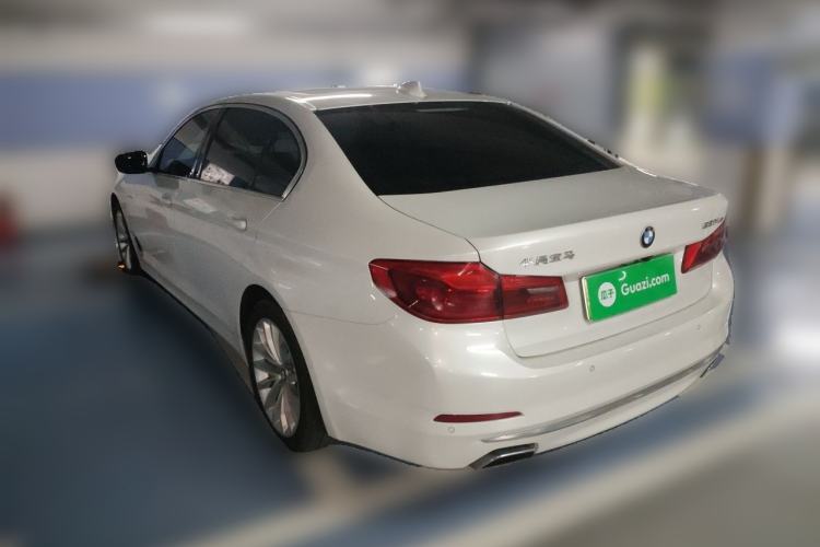 Used BMW 5 Series New Energy 2020 Mileage Upgrade Version 530Le Luxury Package Rear Left 45 Deg