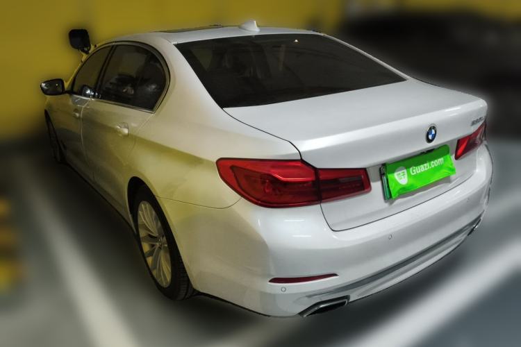 Used BMW 5 Series New Energy 2020 Mileage Upgrade Version 530Le Luxury Package Rear Left 45 Deg