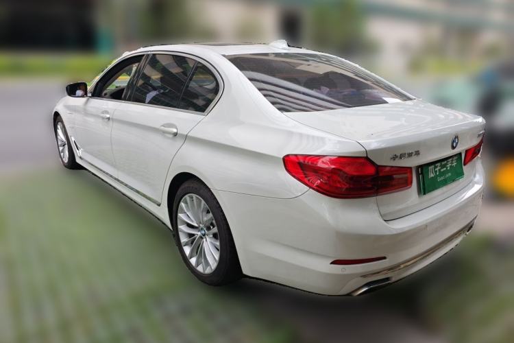 Used BMW 5 Series New Energy 2020 Mileage Upgrade Version 530Le Luxury Package Rear Left 45 Deg