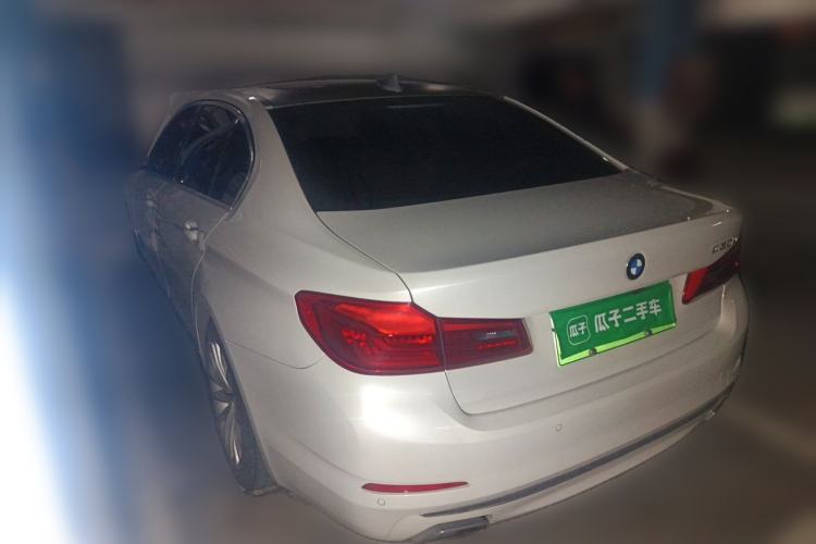 Used BMW 5 Series New Energy 2020 Mileage Upgrade Version 530Le Luxury Package Rear Left 45 Deg