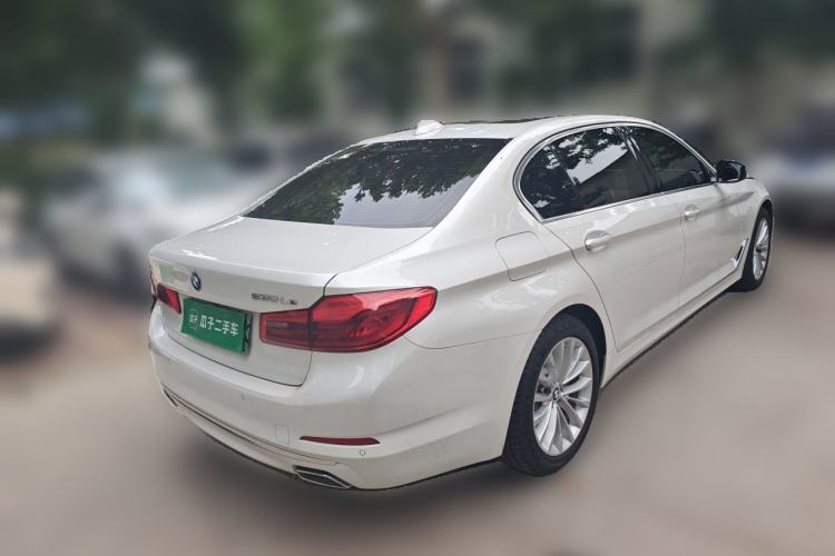 Used BMW 5 Series New Energy 2020 Mileage Upgrade Version 530Le Pioneer Edition Rear Right 45 Deg