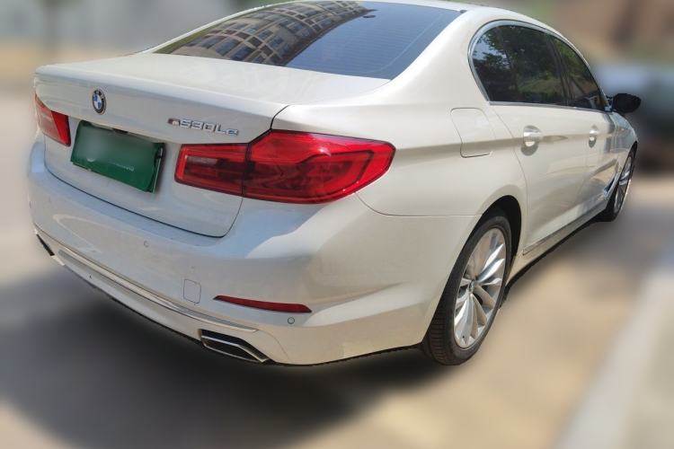 Used BMW 5 Series New Energy 2020 530Le Luxury Package Rear Right 45 Deg