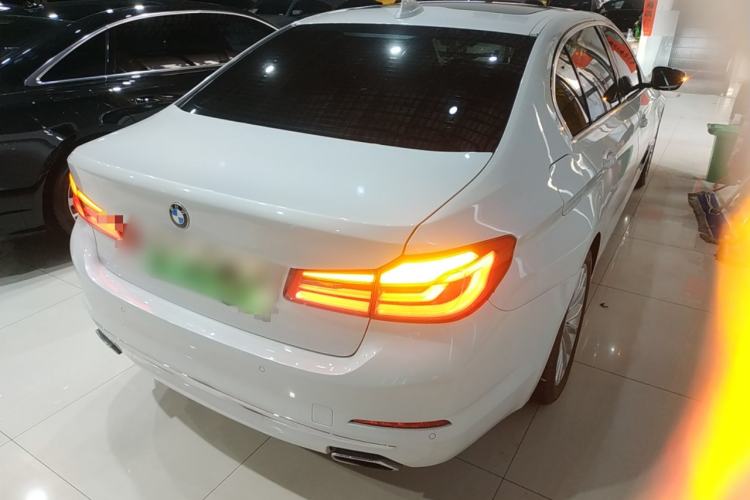 Used BMW 5 Series New Energy 2020 530Le Pioneer Edition Rear Right 45 Deg