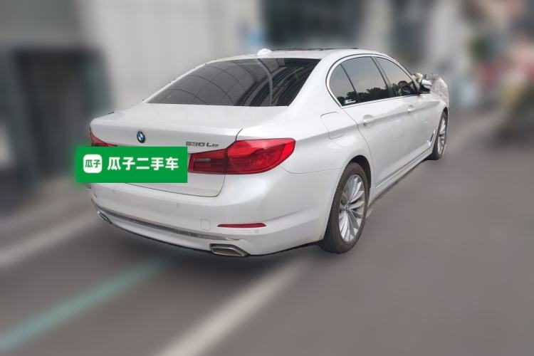 Used BMW 5 Series New Energy 2020 530Le Luxury Package Rear Right 45 Deg