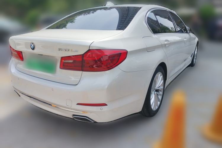 Used BMW 5 Series New Energy 2020 Mileage Upgrade Version 530Le Pioneer Edition Rear Right 45 Deg