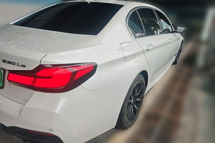 Used BMW 5 Series New Energy 2020 530Le Luxury Package Rear Right 45 Deg