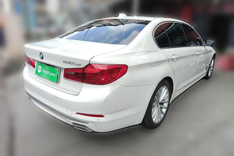 Used BMW 5 Series New Energy 2020 Mileage Upgrade Version 530Le Pioneer Edition Rear Right 45 Deg