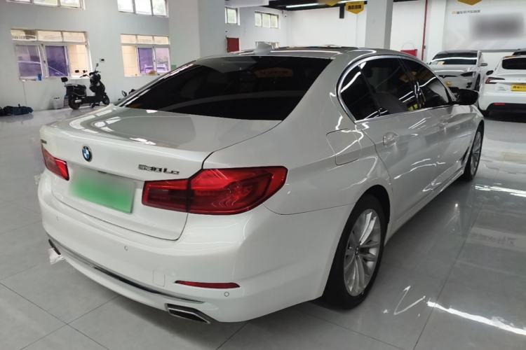 Used BMW 5 Series New Energy 2020 530Le Luxury Package Rear Right 45 Deg