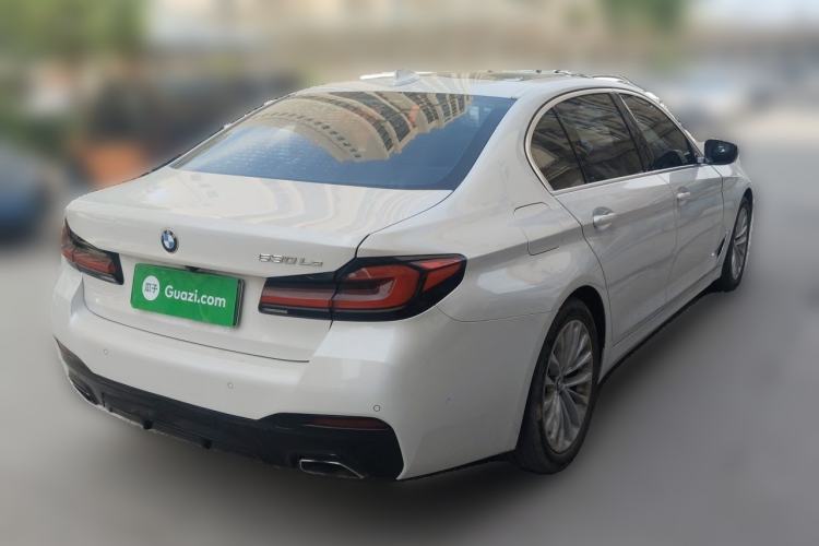 Used BMW 5 Series New Energy 2020 530Le Pioneer Edition Rear Right 45 Deg