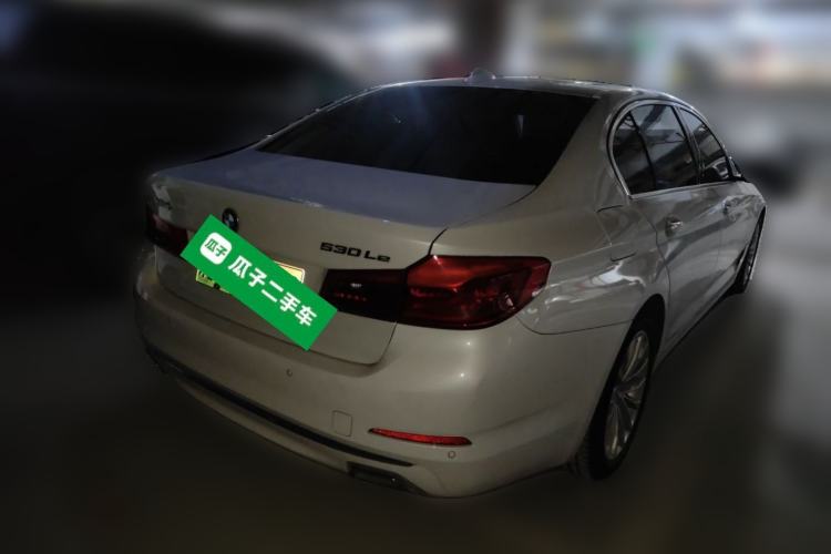 Used BMW 5 Series New Energy 2020 Mileage Upgrade Version 530Le Luxury Package Rear Right 45 Deg