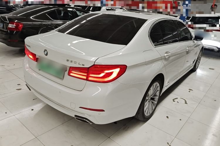 Used BMW 5 Series New Energy 2020 Mileage Upgrade Version 530Le Luxury Package Rear Right 45 Deg