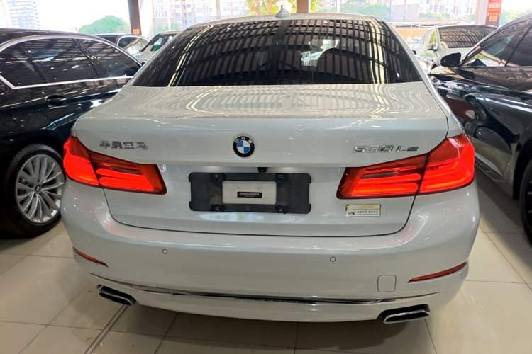 Used BMW 5 Series New Energy 2020 Mileage Upgrade Version 530Le Luxury Package Rear