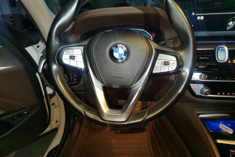 Used BMW 5 Series New Energy 2020 Mileage Upgrade Version 530Le Luxury Package Steering Wheel