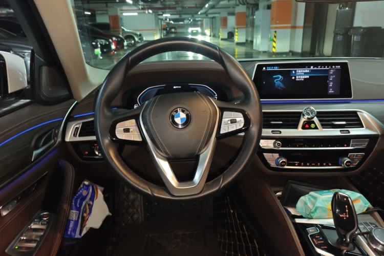 Used BMW 5 Series New Energy 2020 Mileage Upgrade Version 530Le Luxury Package Steering Wheel