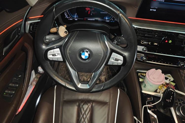 Used BMW 5 Series New Energy 2020 Mileage Upgrade Version 530Le Luxury Package Steering Wheel