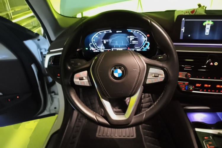 Used BMW 5 Series New Energy 2020 Mileage Upgrade Version 530Le Luxury Package Steering Wheel