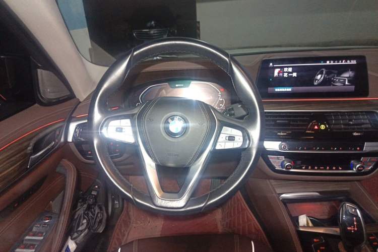 Used BMW 5 Series New Energy 2020 Mileage Upgrade Version 530Le Luxury Package Steering Wheel