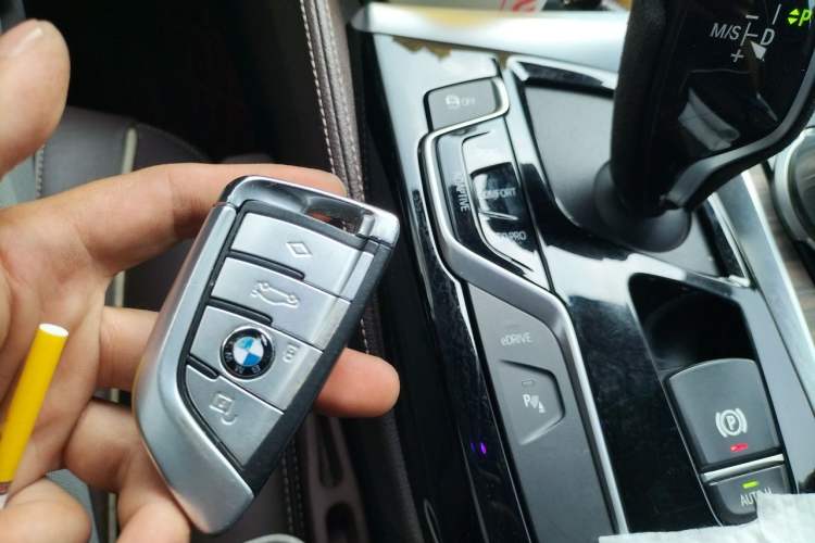 Used BMW 5 Series New Energy 2020 530Le Luxury Package Vehicle Key