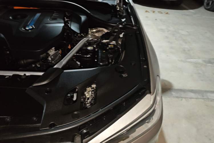 Used BMW 5 Series New Energy 2020 Mileage Upgrade Version 530Le Luxury Package Engine Bay Left