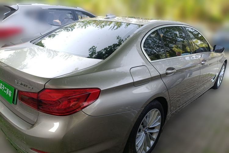 Used BMW 5 Series New Energy 2020 530Le Luxury Package Rear Right 45 Deg