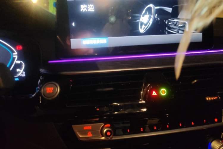 Used BMW 5 Series New Energy 2021 535Le M Sport Package Audio And AC Panel