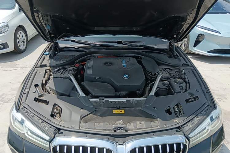 Used BMW 5 Series New Energy 2021 535Le M Sport Package Engine Bay