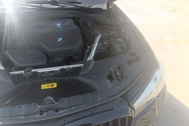 Used BMW 5 Series New Energy 2021 535Le Pioneer Edition M Sport Package Engine Bay Left