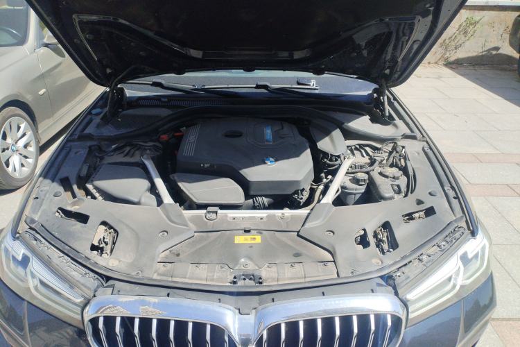 Used BMW 5 Series New Energy 2021 535Le M Sport Package Engine Bay