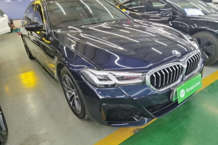 Used BMW 5 Series New Energy 2021 535Le M Sport Package Front Right 45 Deg