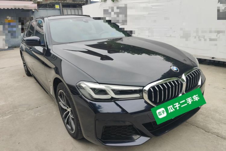 Used BMW 5 Series New Energy 2021 535Le M Sport Package Front Right 45 Deg