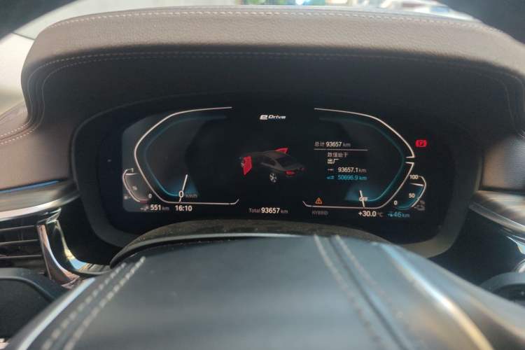 Used BMW 5 Series New Energy 2021 Updated 535Le Luxury Package Instrument Cluster